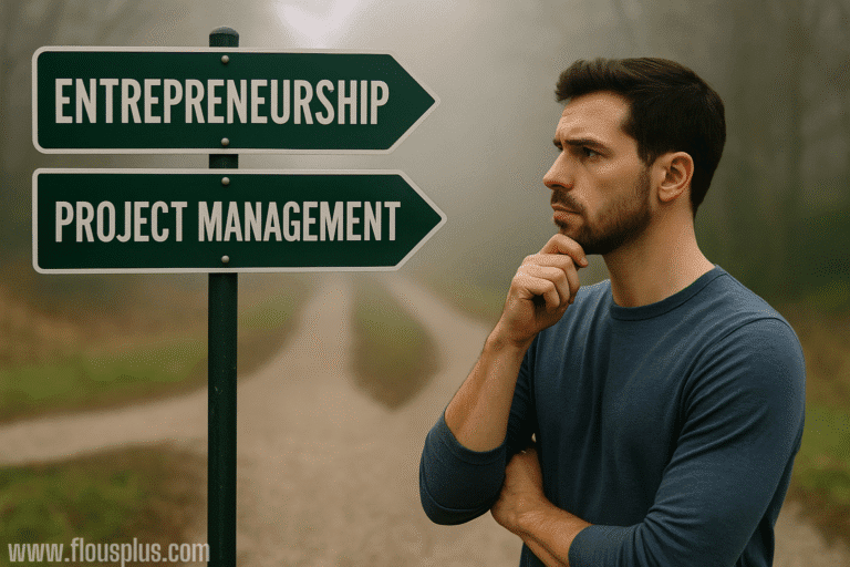 الفرق بين ريادة الأعمال وإدارة المشاريع: كيف تحدد مسارك المهني
